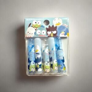 Sanrio Pencil Caps, Hapudanbui - Pochacco Hangyodon Tuxedo Sam Pekkle